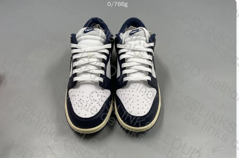 dunk low vintage navy 3