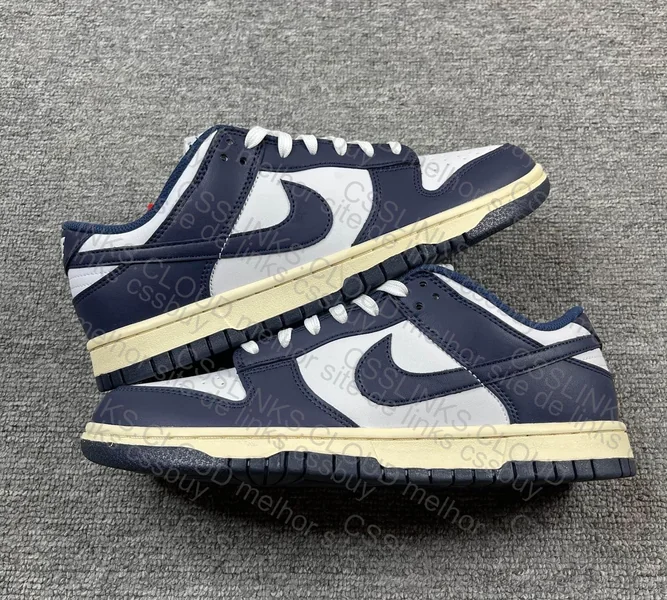 dunk low vintage navy