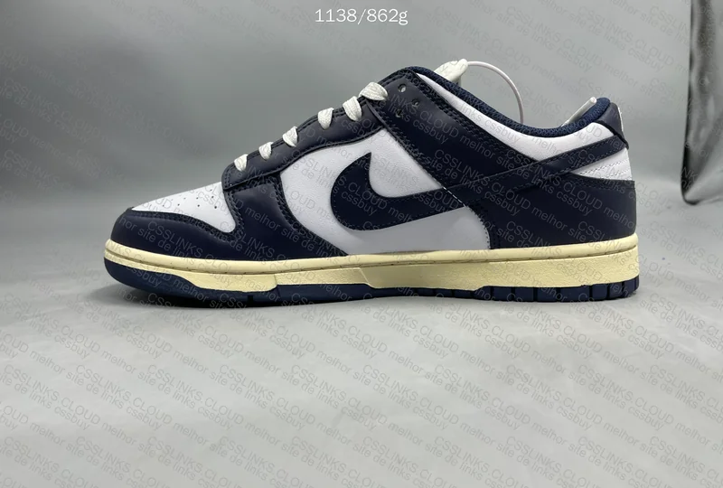 Dunk Low Vintage Navy from OVO (DOUBT) 5