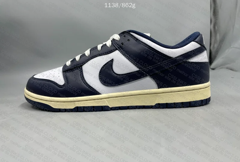 Dunk Low Vintage Navy from OVO (DOUBT) 7