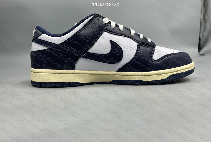 Dunk Low Vintage Navy from OVO (DOUBT) 8