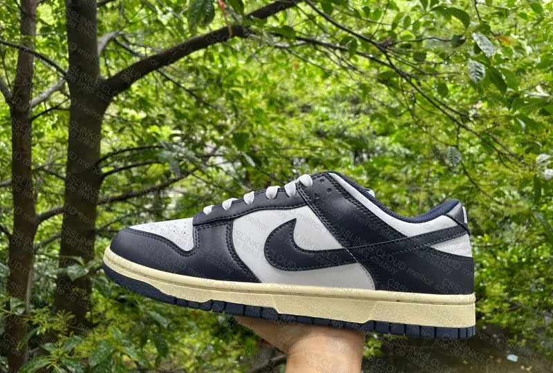 Dunk Low Vintage Navy (Too Dark?) 4