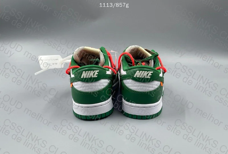 Dunk Low x Off-White Pine Green 2
