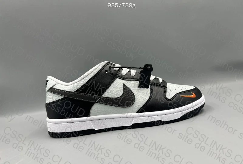 Dunk Mini Swoosh - Black Total Orange 5
