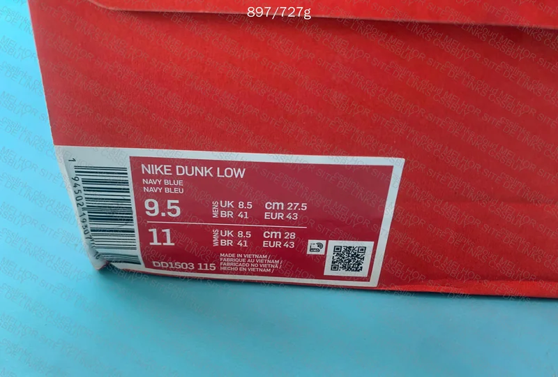 Dunk Navy Blue (SALE) 2