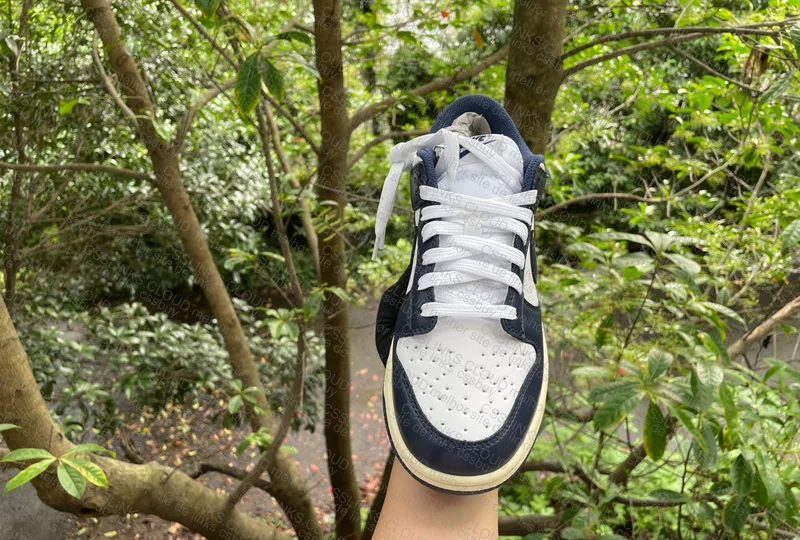 Dunk Navy Vintage (ajuda c swoosh, posicionamento...) 6