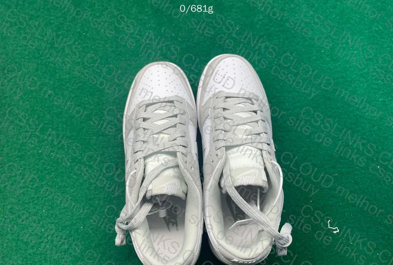 Dunk New VT - Grey Fog Size: 38 BR 40 EUR Weight: 681g - W/O Box Price: 169Y