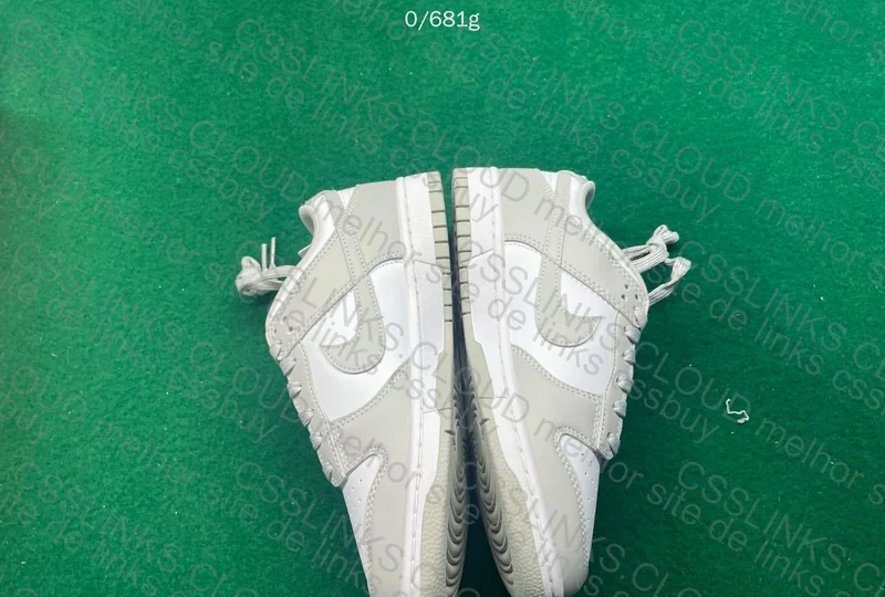 Dunk New VT - Grey Fog Size: 38 BR 40 EUR Weight: 681g - W/O Box Price: 169Y 5