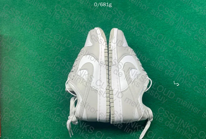 Dunk New VT - Grey Fog Size: 38 BR 40 EUR Weight: 681g - W/O Box Price: 169Y 6