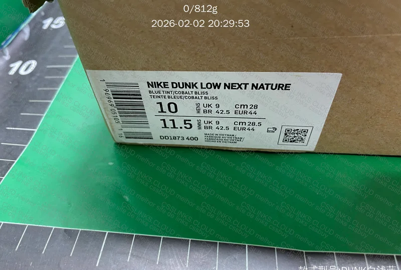 Dunk next nature Blue Tint 5