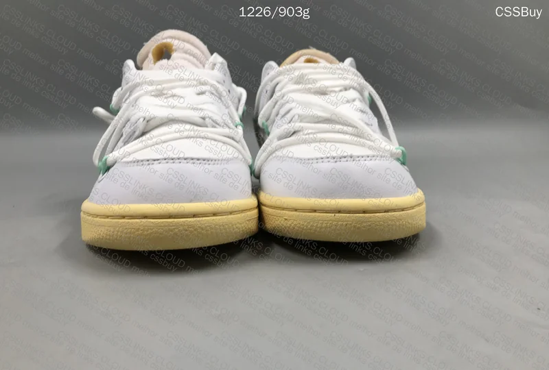DUNK OFF WHITE LOT 1
