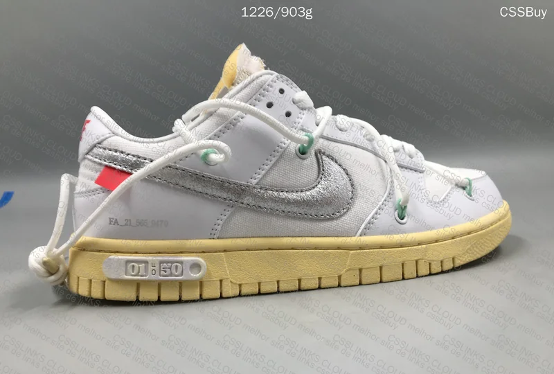 DUNK OFF WHITE LOT 1 4