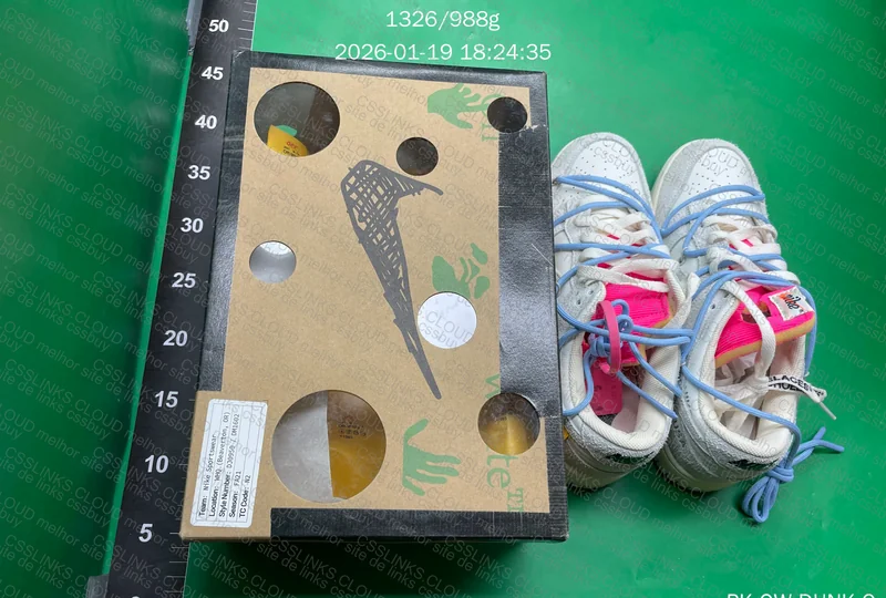 DUNK OFF WHITE LOW / LOT 38 of 50