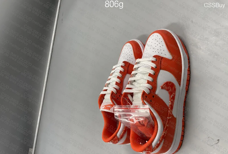 Dunk Paisley Orange 4