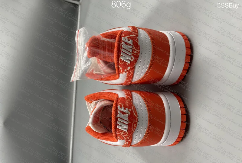 Dunk Paisley Orange 5