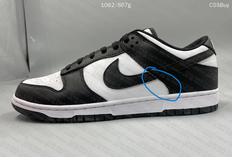 Dunk Panda. Stitching Issue?