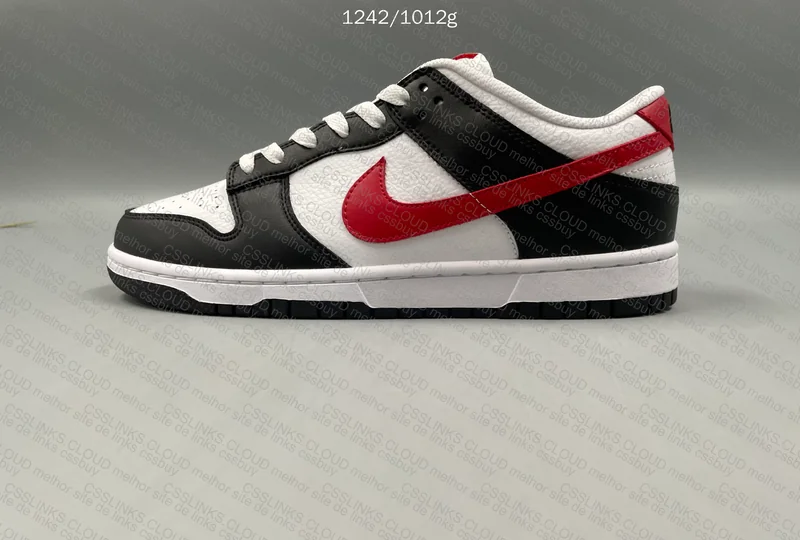 Dunk Panda Red Swoosh 10