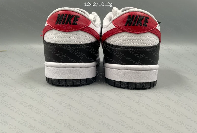 Dunk Panda Red Swoosh 5