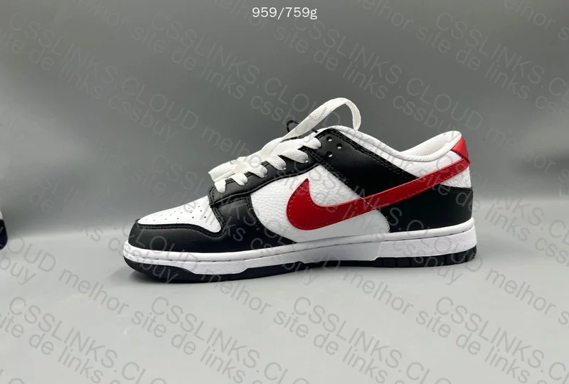 Dunk Panda Red Swoosh 3