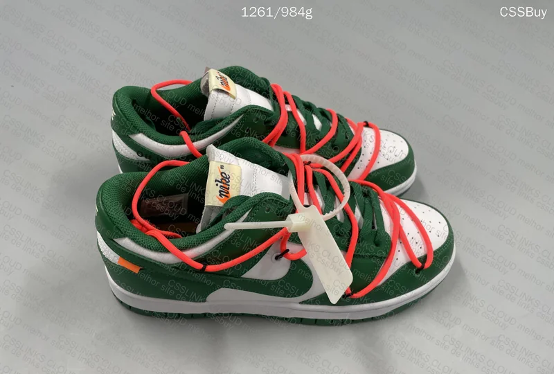 dunk pine green ow