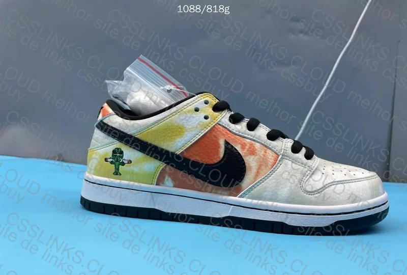 Dunk RayGun Tie Dye White - New VT 4