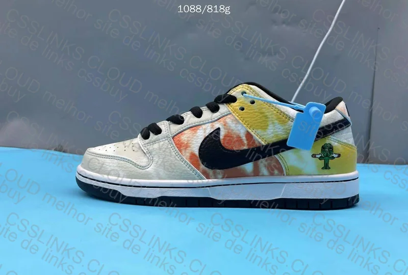 Dunk RayGun Tie Dye White - New VT 8