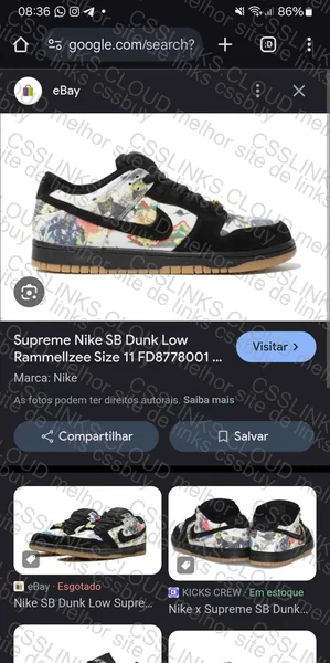 Dunk rised born X Dunk strangelove X Dunk Rammellzee BLIND BOX 9