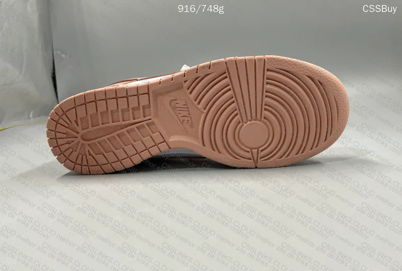 Dunk Rose Whisper + Dunk Pink Paisley 3