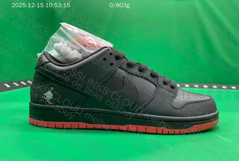 Dunk Sb Black Pidgeon 3