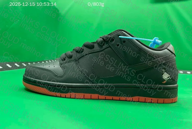 Dunk Sb Black Pidgeon 4