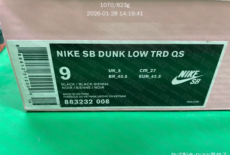 Dunk SB - Black Pigeon 3