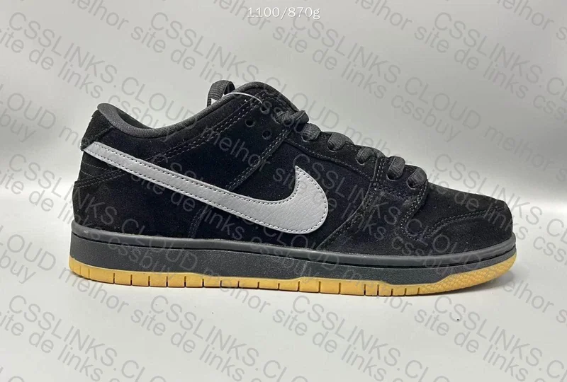 Dunk SB Low Grey Black 4