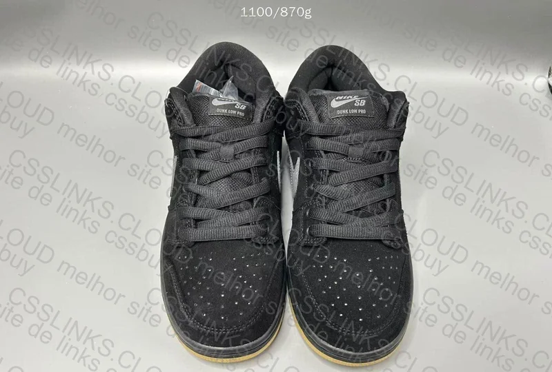 Dunk SB Low Grey Black 5