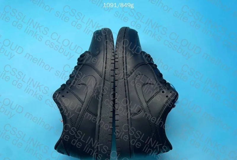 Dunk SB Low ISO Triple Black 4