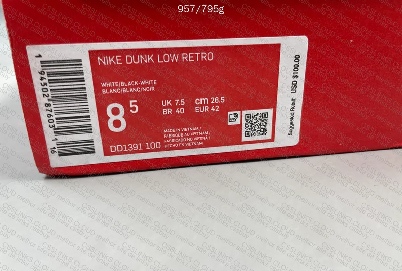 Dunk SB Panda VT 7