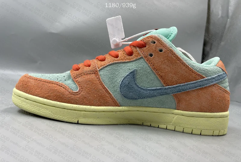 Dunk SB Pro Orange Emerald 4