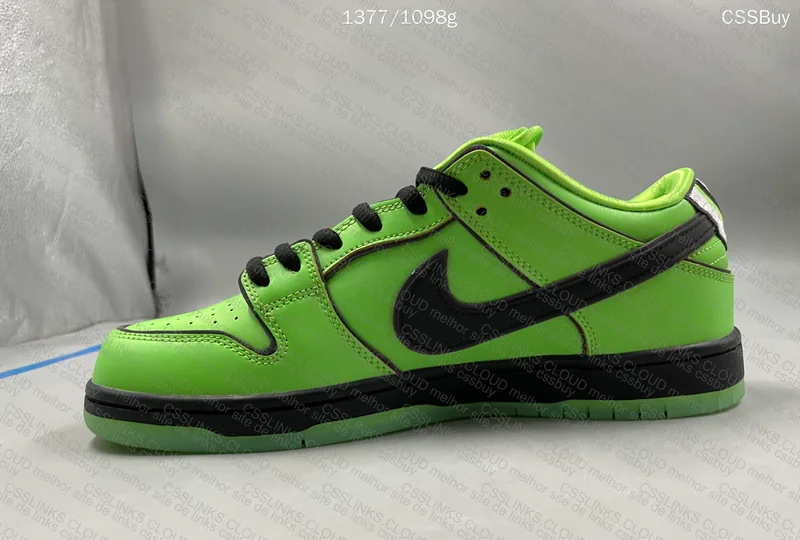 Dunk SB Super Powerpuff Girls Buttercup