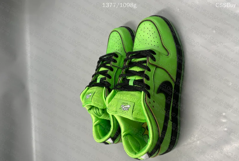 Dunk SB Super Powerpuff Girls Buttercup 3