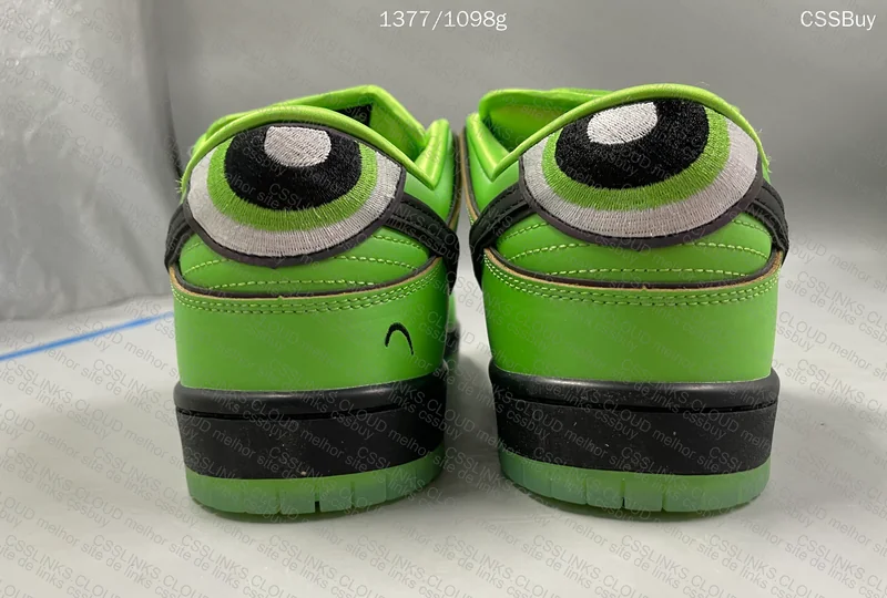 Dunk SB Super Powerpuff Girls Buttercup 4