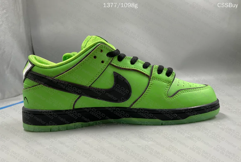 Dunk SB Super Powerpuff Girls Buttercup 7