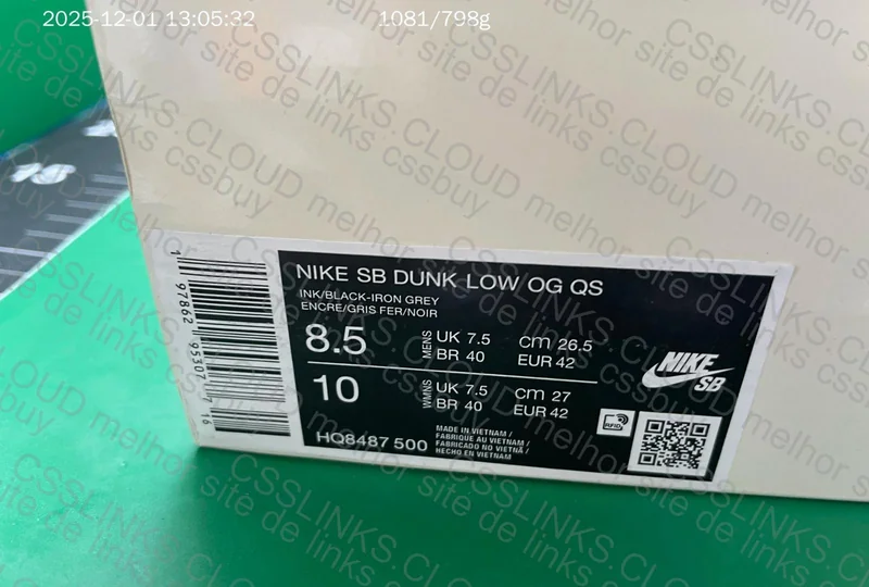 Dunk SB supreme 2025 2
