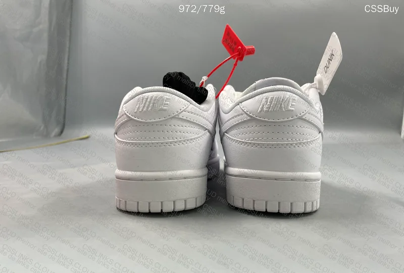 Dunk triple white 3