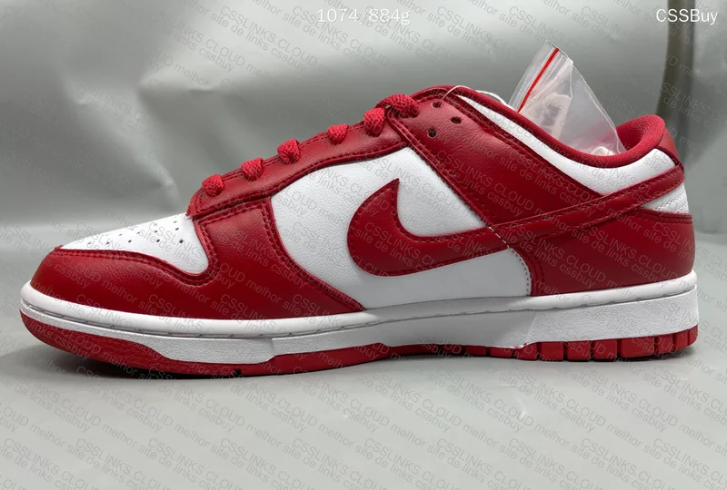 Dunk University Red from Dad in Natural Light 4