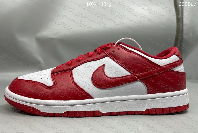 Dunk University Red from Dad in Natural Light 6