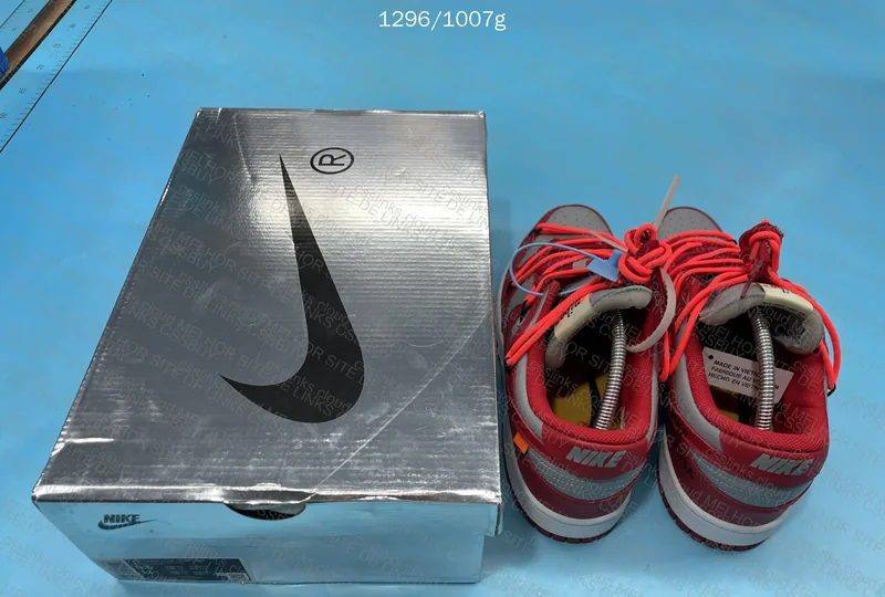 dunk university red off white GL?