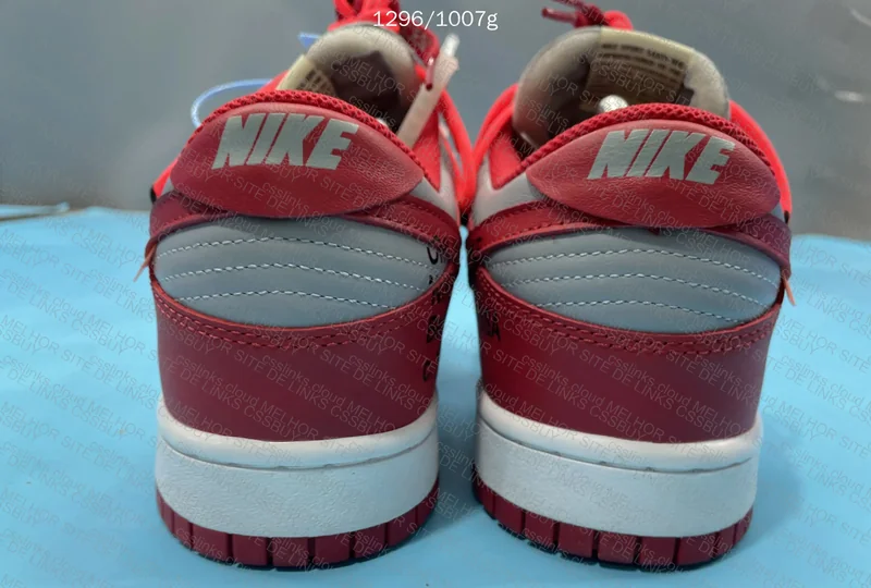 dunk university red off white GL? 5