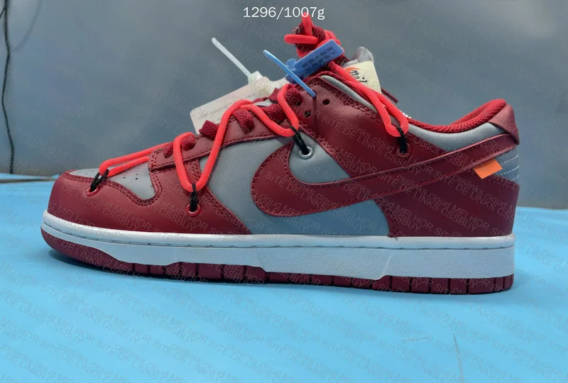 dunk university red off white GL? 8