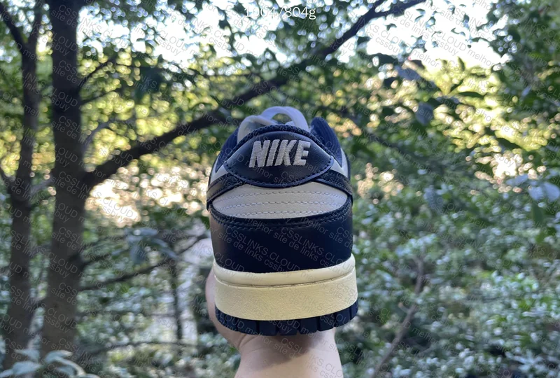 Dunk Vintage Navy (Luz natural)