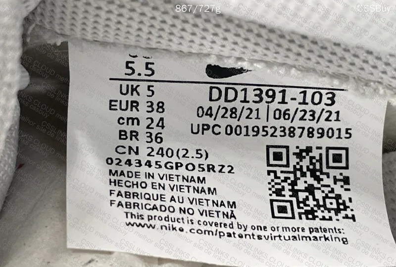 Dunk VT Grey Fog 7