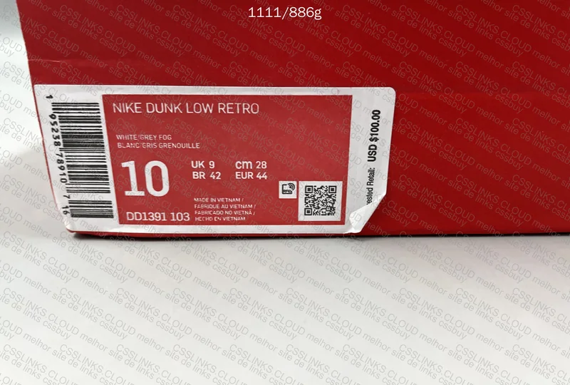 Dunk VT Grey fog 10